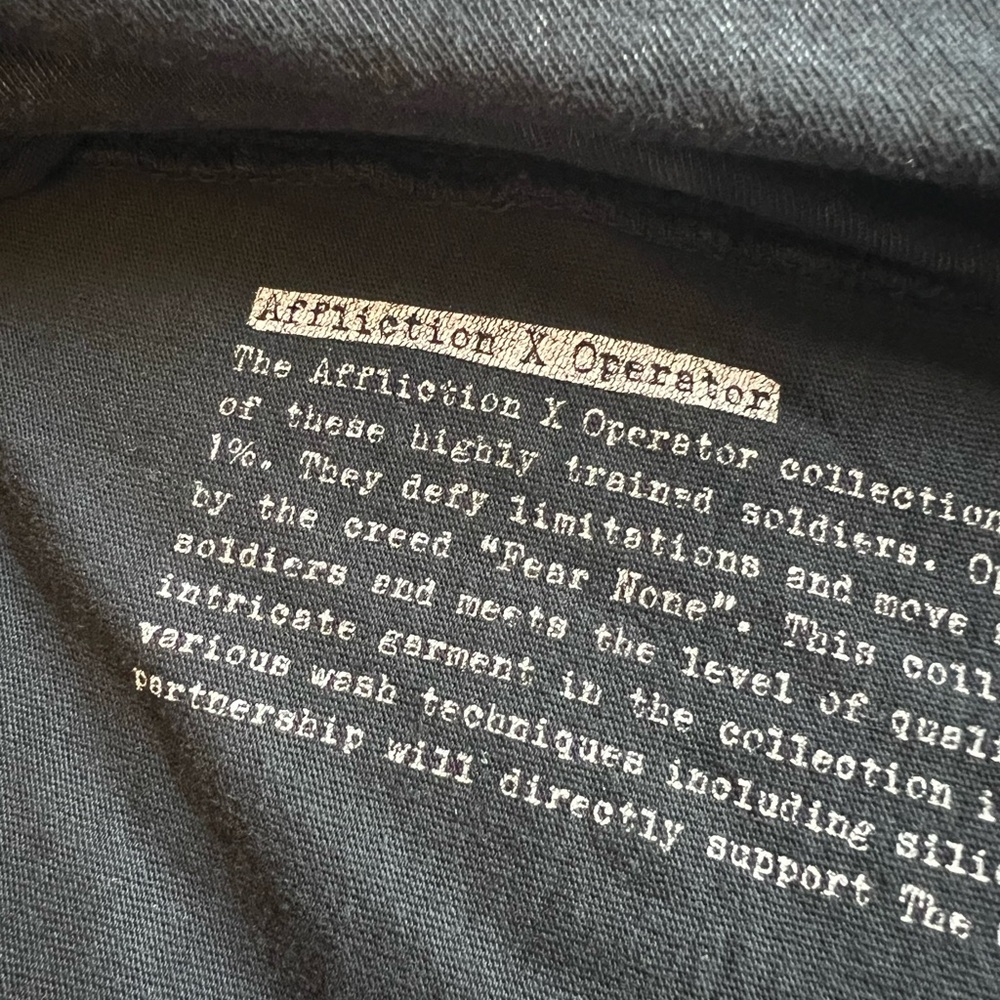 Affliction X Operator Sea-Air-Land Graphic Tee Men’s 2xl — image 8 of 8